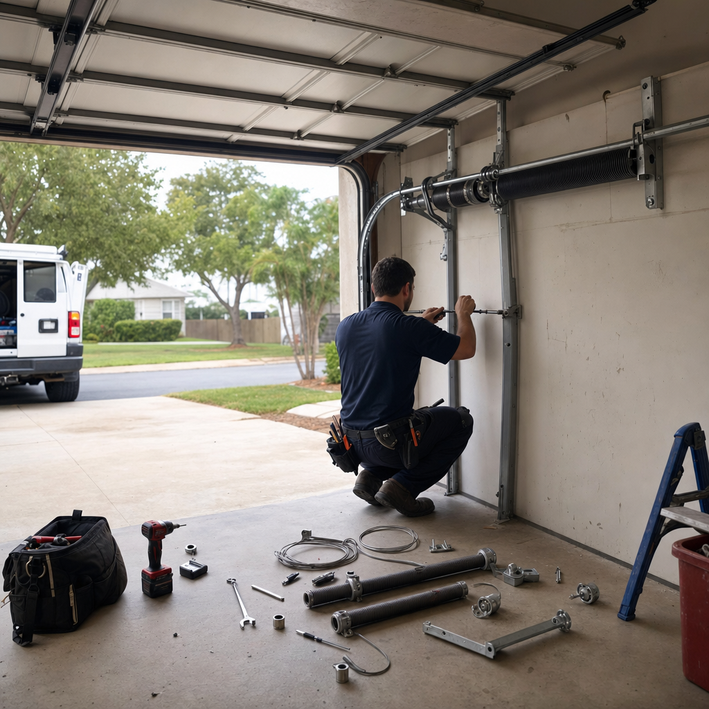 professional garage door parts service in Williamsburg, FL